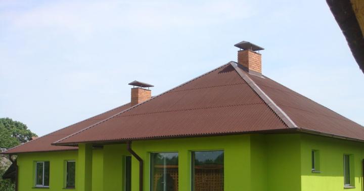 Как правильно покрыть крышу частного дома ондулином своими руками?