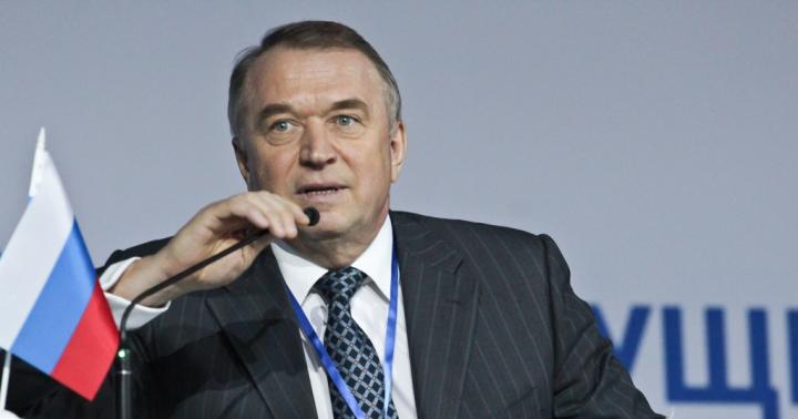 Katyrin Sergey Nikolaevich, President of the CCI RF President CTP of the Russian Federation Sergey Katyrin