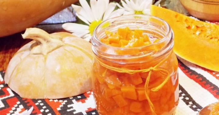 Mermelada de calabaza para el invierno: las mejores recetas.